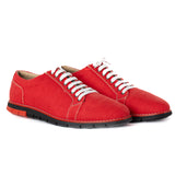 The Bega Hemp Sneakers - Unisex - Red
