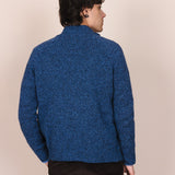 The Rodna Wool Cardigan - Dusk Blue