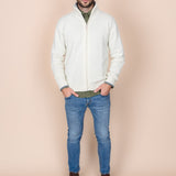 The Rodna Wool Cardigan - White