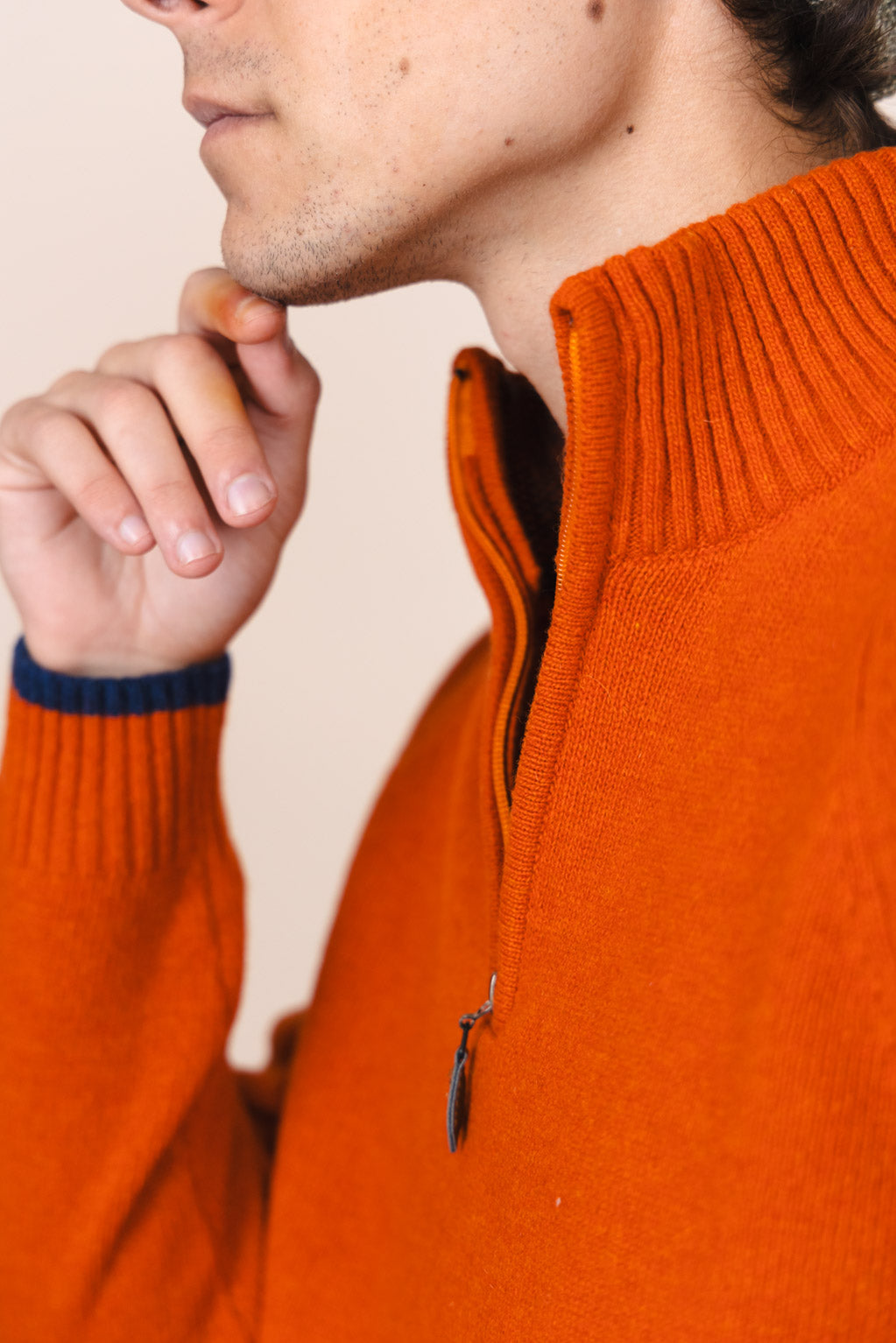 The Rodna Wool Jumper - Terracotta