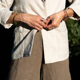 The Ilva Linen Jacket - Beige