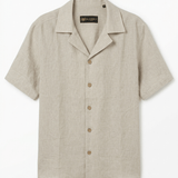 The "Horezu" Linen Shirt - Beige