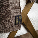 The Hemp & Wool Scarf - Brown