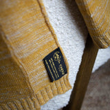 The Hemp & Wool Scarf - Yellow