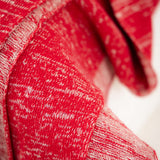 The Hemp & Wool Scarf - Red