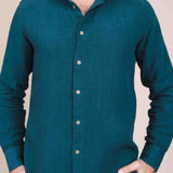 The Calimani Hemp Shirt - Forest Green