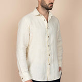 The Calimani Hemp Shirt - Off White