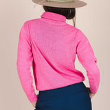 The Letea Wool Turtleneck - Pink