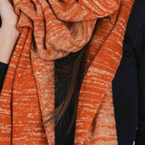 The Hemp & Wool Scarf - Orange
