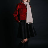 The "Borsa" Corduroy Skirt - Black