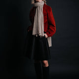 The "Borsa" Corduroy Skirt - Black