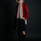 The “Ovidiu” 100% Wool Shawl – Beige