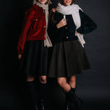 The "Borsa" Corduroy Skirt - Olive