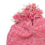 Die Bommelmütze aus Hanfwolle – Pink