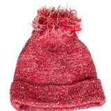 The Hemp Wool Bobble Beanie - Red