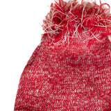 The Hemp Wool Bobble Beanie - Red