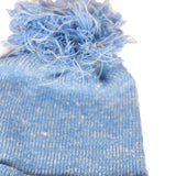 The Hemp Wool Bobble Beanie - Sky Blue