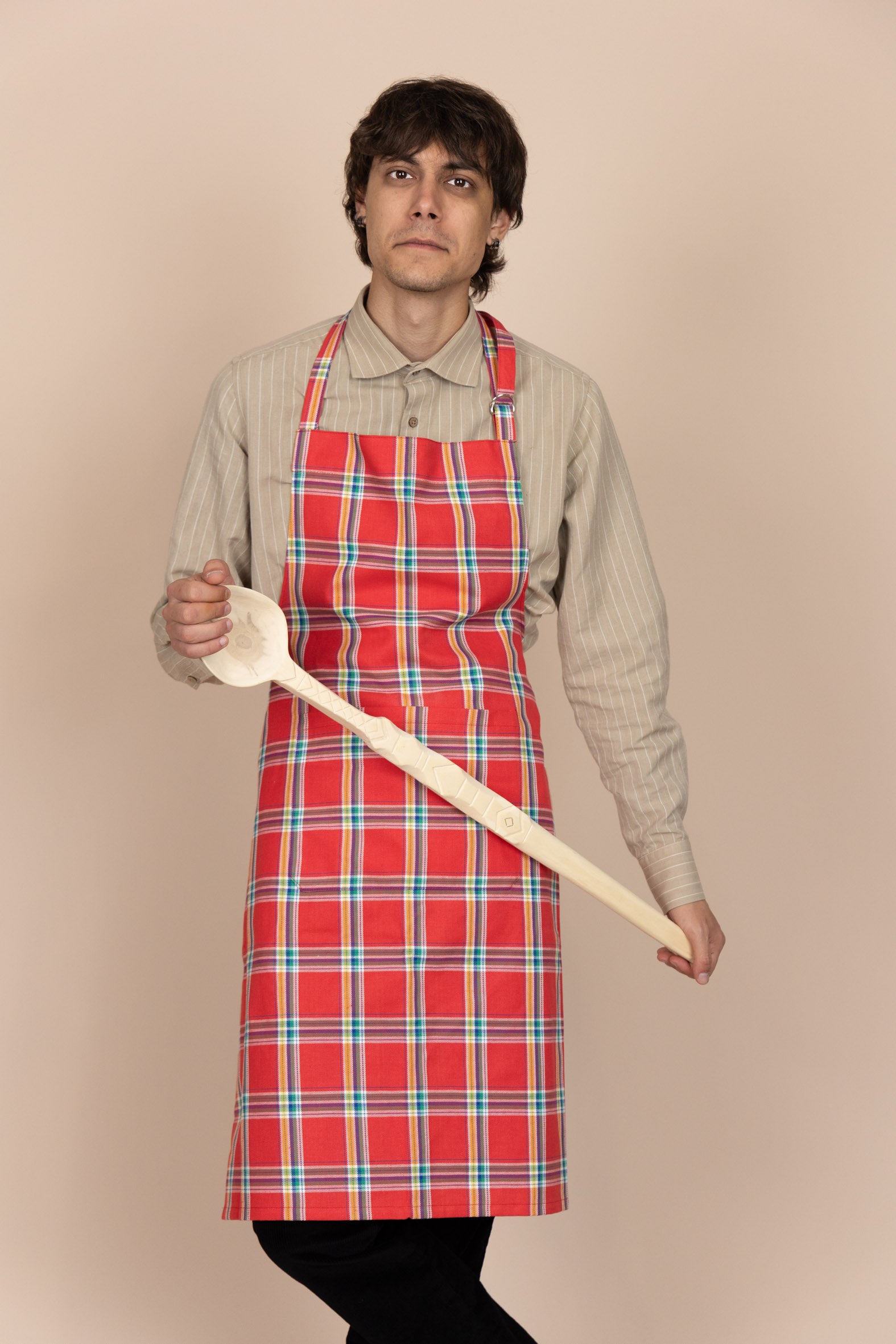 The Cotton Kitchen Aprons - Red