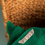 Die Teora-Leinen-Badehandtücher – Grün