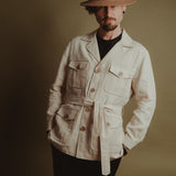 The Safari 100% Hemp Jacket - Beige