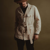 The Safari 100% Hemp Jacket - Beige