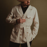 The Safari 100% Hemp Jacket - Beige