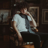 The Bobo 100% Hemp Scarf - Charcoal