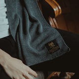 The Bobo 100% Hemp Scarf - Charcoal