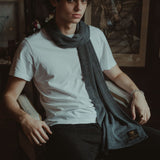 The Bobo 100% Hemp Scarf - Charcoal