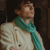 The Bobo 100% Hemp Scarf - Teal