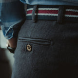 The Retezat Hemp Shorts - Charcoal Grey