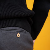 Dacian Hemp Trousers - Charcoal Grey