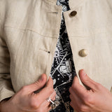 The Ladies Hemp Jacket - Natural