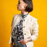 The Ladies Hemp Jacket - Natural