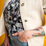 The Ladies Hemp Jacket - Natural