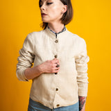 The Ladies Hemp Jacket - Natural