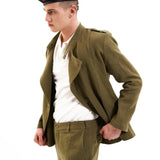 Military Hemp Jacket - Khaki