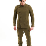 Military Hemp Jacket - Khaki