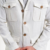 The Safari 100% Hemp Jacket - Off White