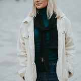 The Coco 100% Hemp Scarf - Black