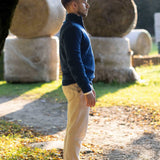 The Monor Wool Jumper - Indigo