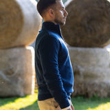 The Monor Wool Jumper - Indigo
