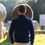 The Monor Wool Jumper - Indigo