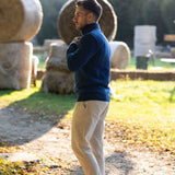 The Monor Wool Jumper - Indigo