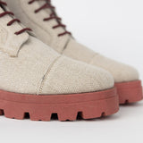 Die Tisa Hanf Damenstiefel – Natur