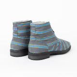 The Siret 100% Hemp Boots - Stripped Blue