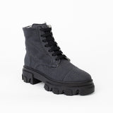 The Tisa Hemp Ladies Boots - Charcoal