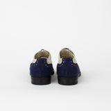 The Danube 100% Hemp Oxford Shoes - Beige & Blue