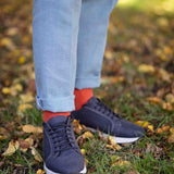 The Bega Waterproof Hemp Sneakers - Charcoal