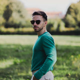 Viscri Linen-Cotton Sweatshirt - Green